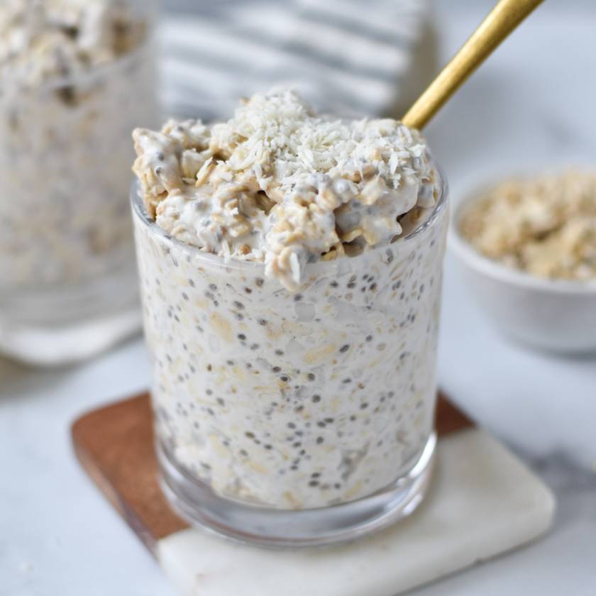 Easy Coconut Overnight Oats Recipe